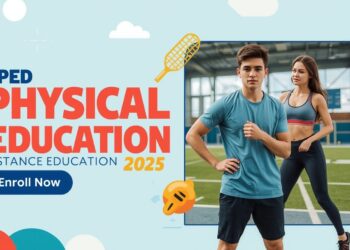 BPED Physical Education Distance Education Admission 2025