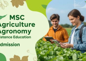 MSc Agriculture (Agronomy) Distance Education Admission 2025